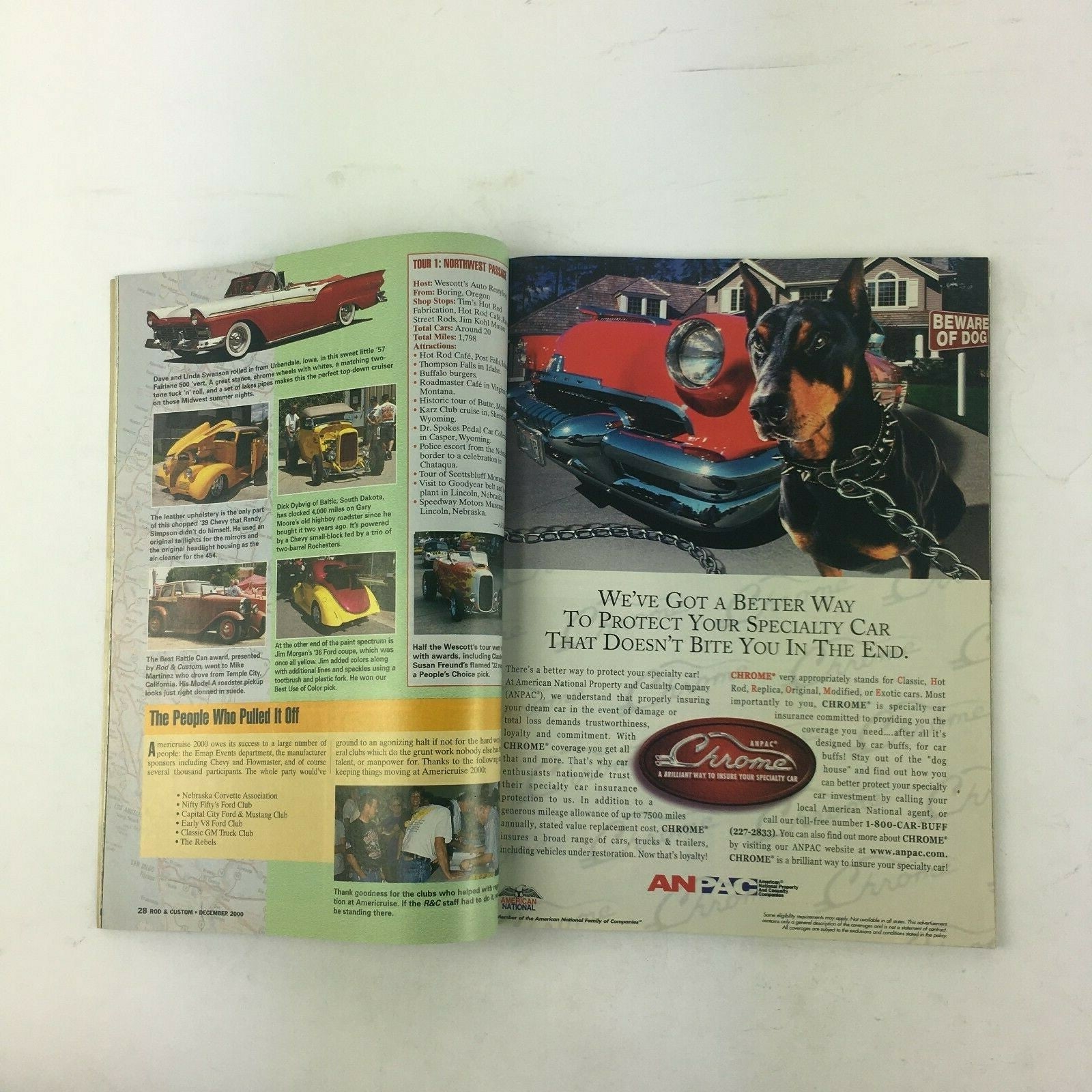 December 2000 Rod & Custom Magazine 25+Pro Tips Build It To Drive Swingin' '60s