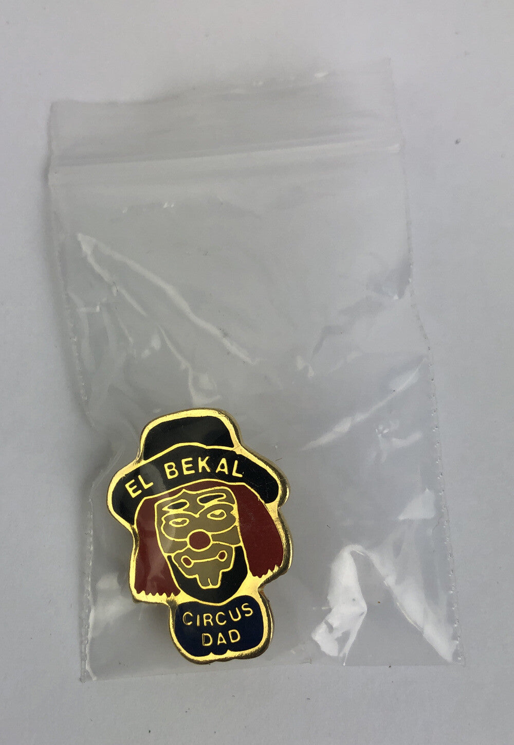Vintage Shrine Shriners El Bekal 1" Circus Dad Lapel / Hat Pin - Brass & Enamel