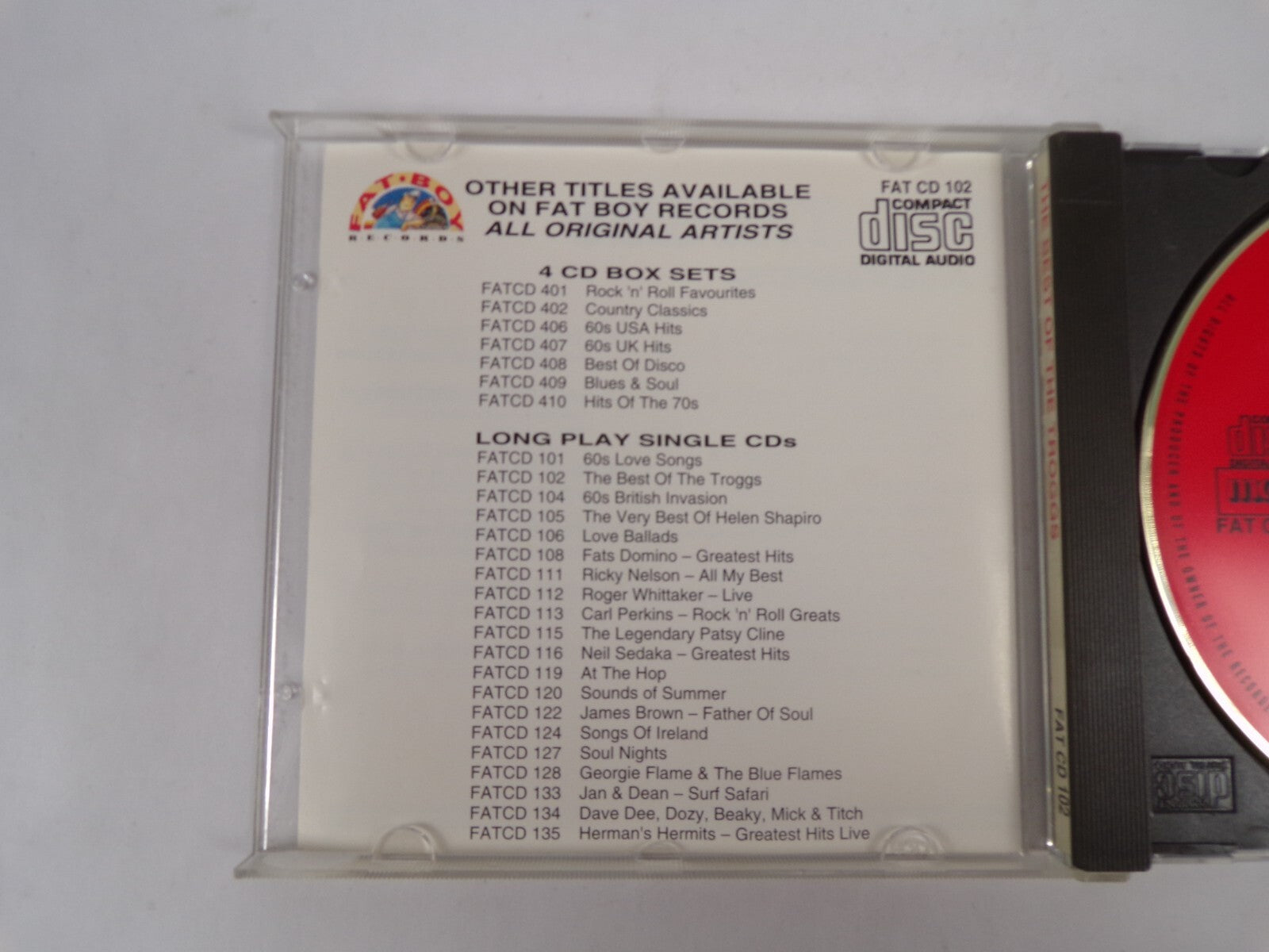 The Best Of The Troggs CD #12