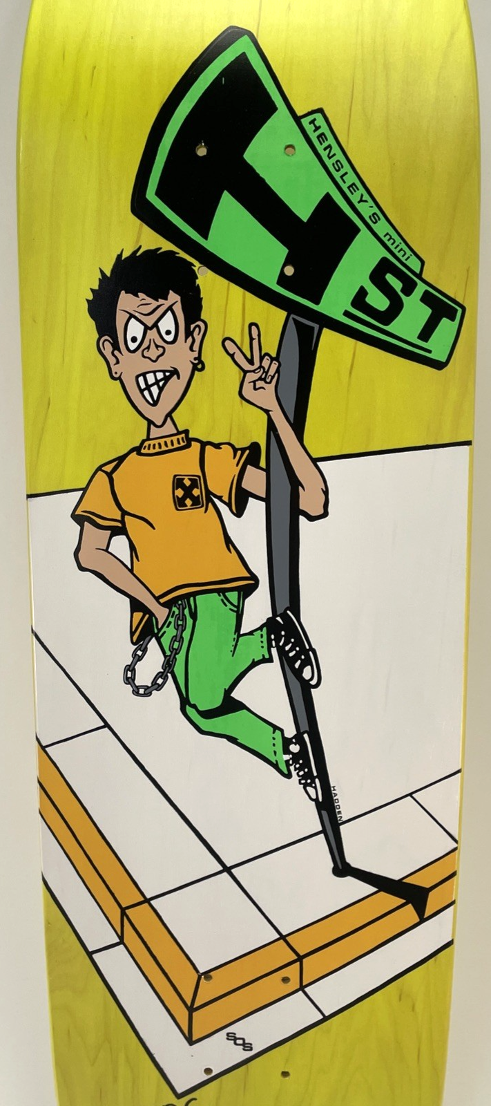Matt Hensley H-Street Skateboards A Series Vista Pole Street Swinger Signed #30