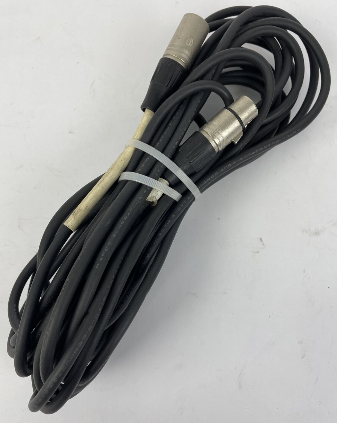 Neutrik XLR Microphone Cable Male To Female 3-Pin Mic Audio Lead 30ft Black
