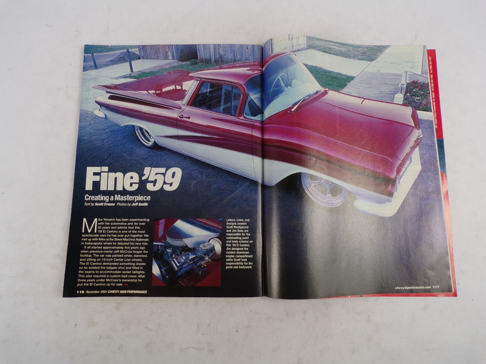 November 2001 Chevy High Performance Crate Motor Bonanza Free '70 Chevelle Pull