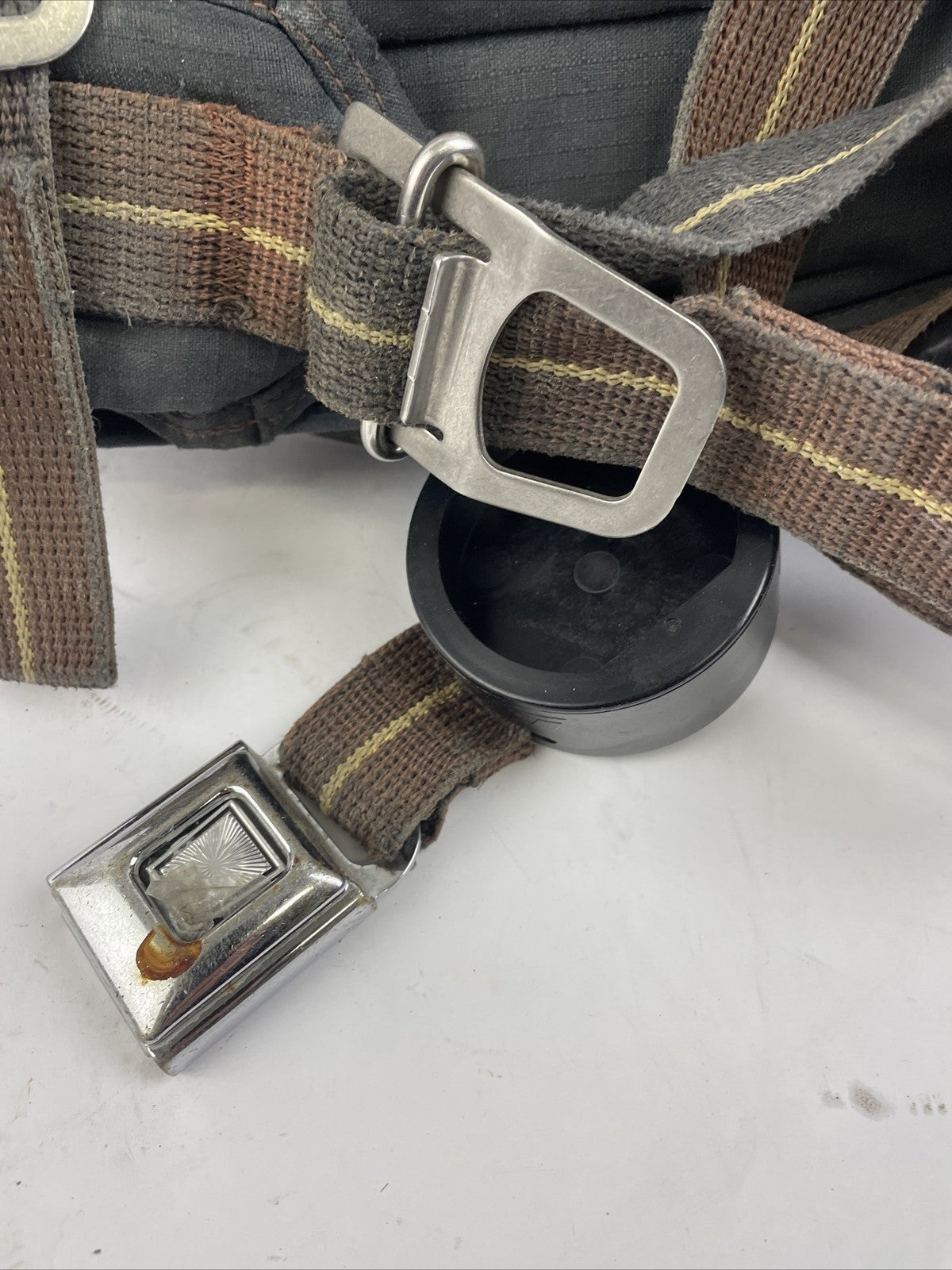 SCOTT SAFETY 4.5 4500 SCBA Air Pack Harness EZ-Flow Air Pak Plus with Sensor L
