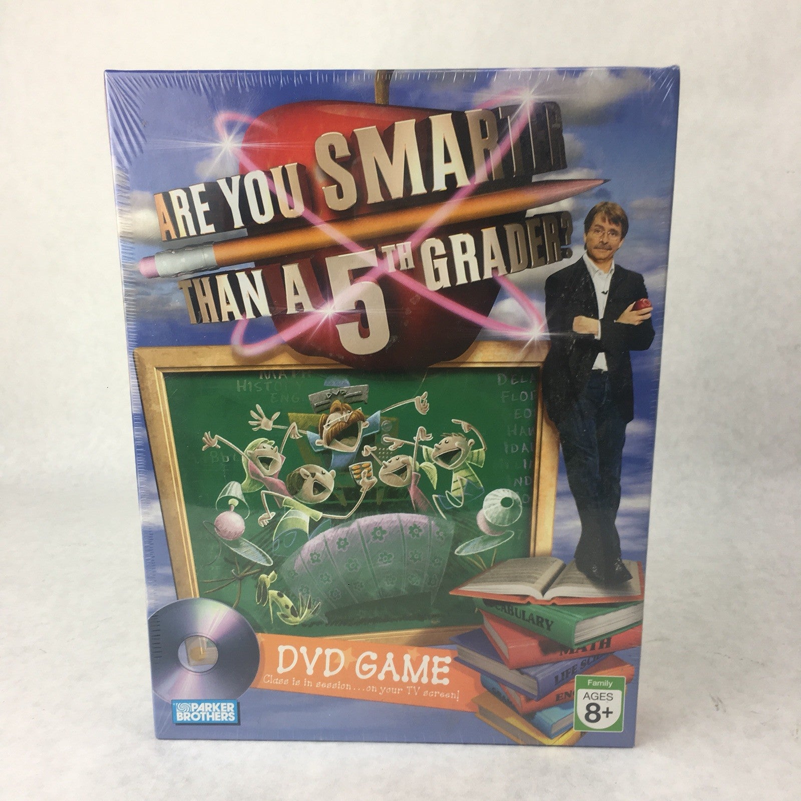 DVD on TV game new Parker Brothers Are You Smarter Than A 5th Grader Family