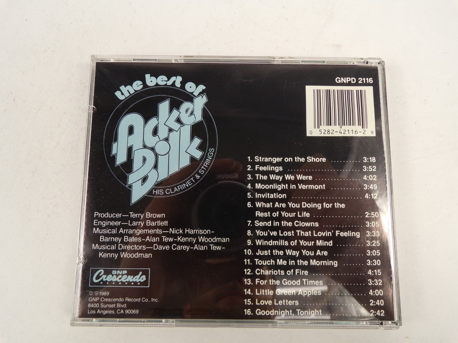 The Best Of Acker Bilk Stranger On The Shore Invitation Feelings CD#44