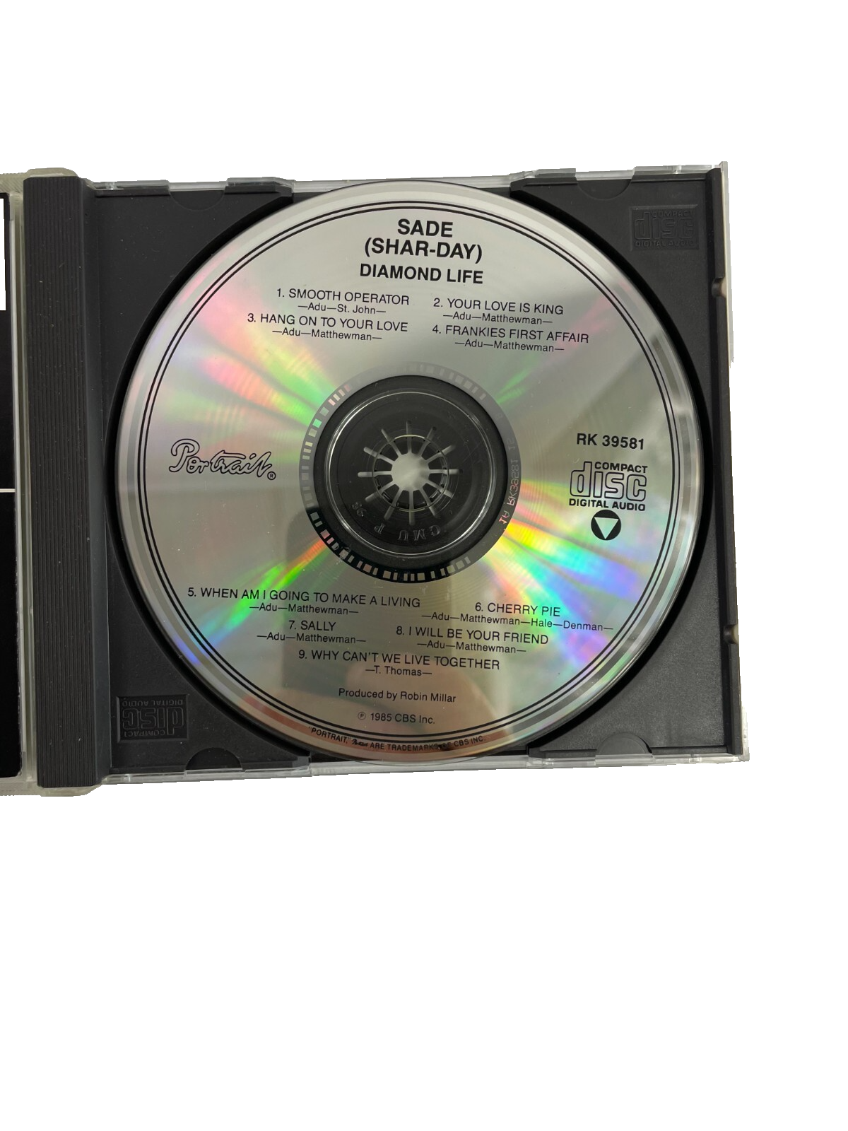 Sade – Diamond Life Smooth Operator Your Love Is King Cherry Pie Sally CD#29