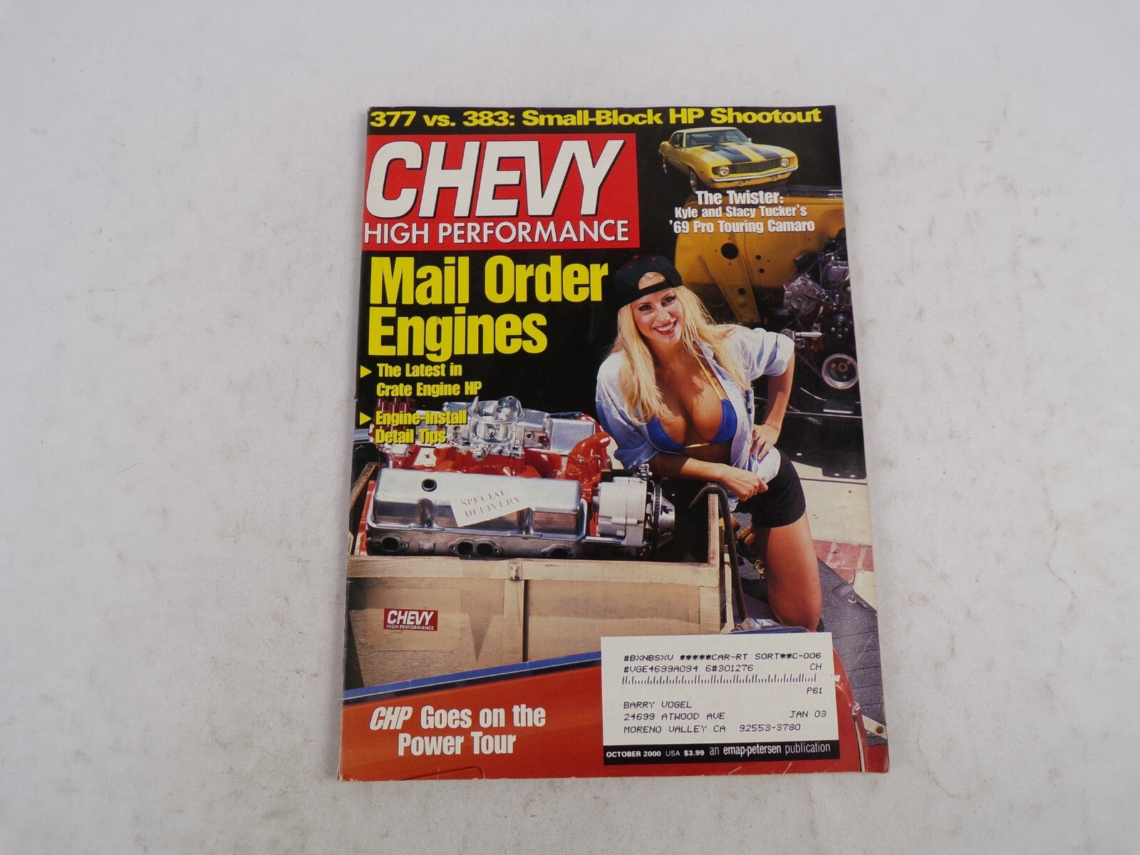 October 2000 Chevy High Performance Mail Order Engines 377 Vs. 383: Small-Block