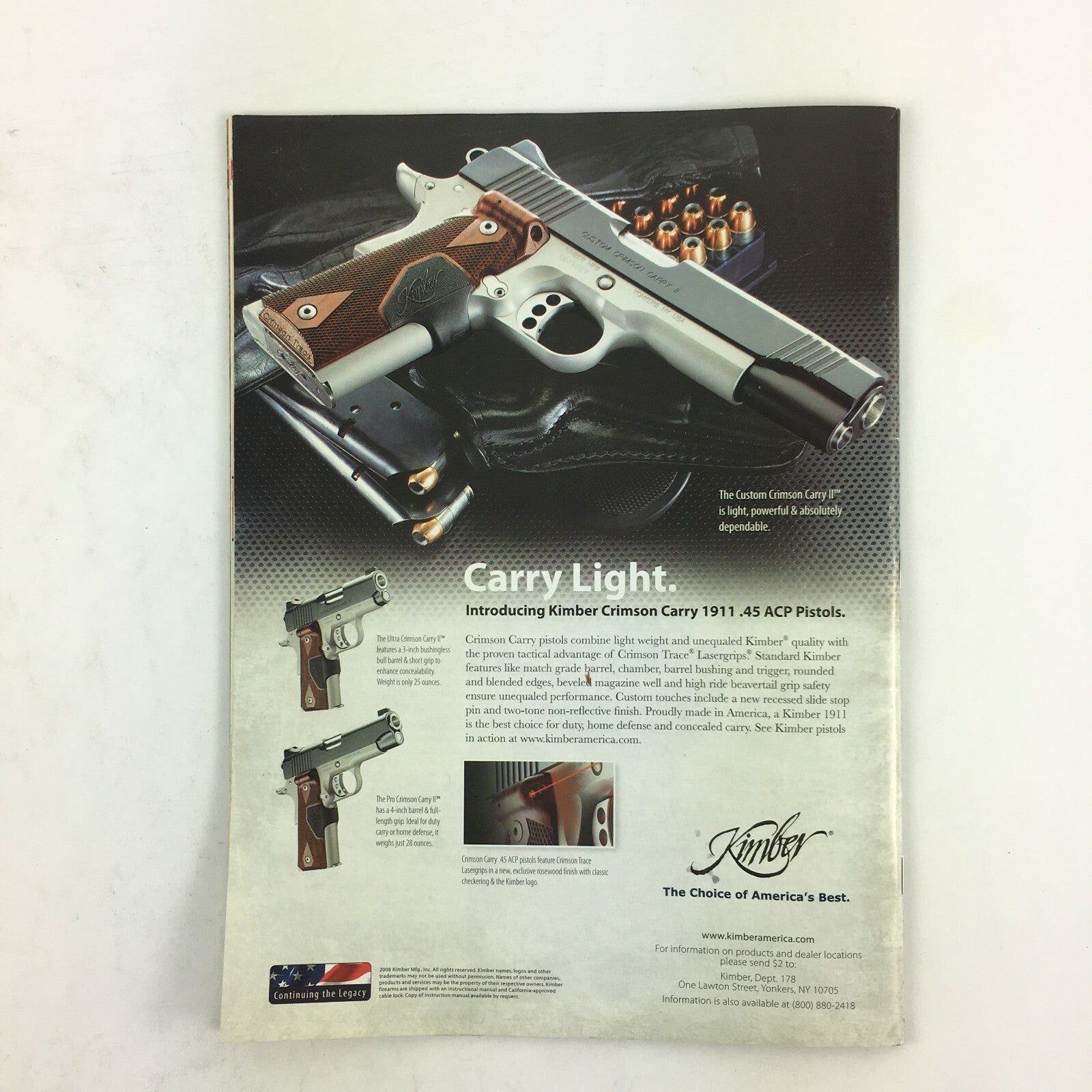 June 2009 AmericanRifleman Magazine Mystery Solved!BenelliUnveils ItsMasterpiece