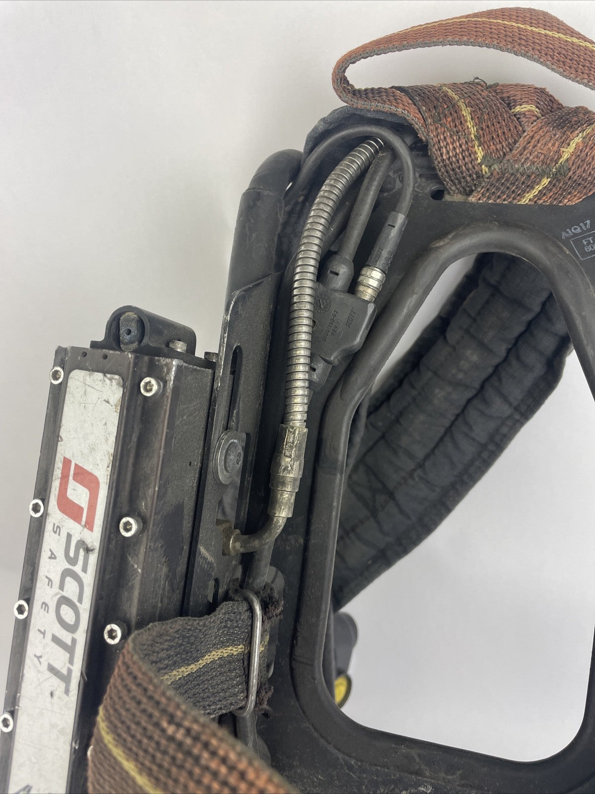 SCOTT SAFETY 4.5 4500 SCBA Air Pack Harness EZ-Flow Air Pak Plus with Sensor e