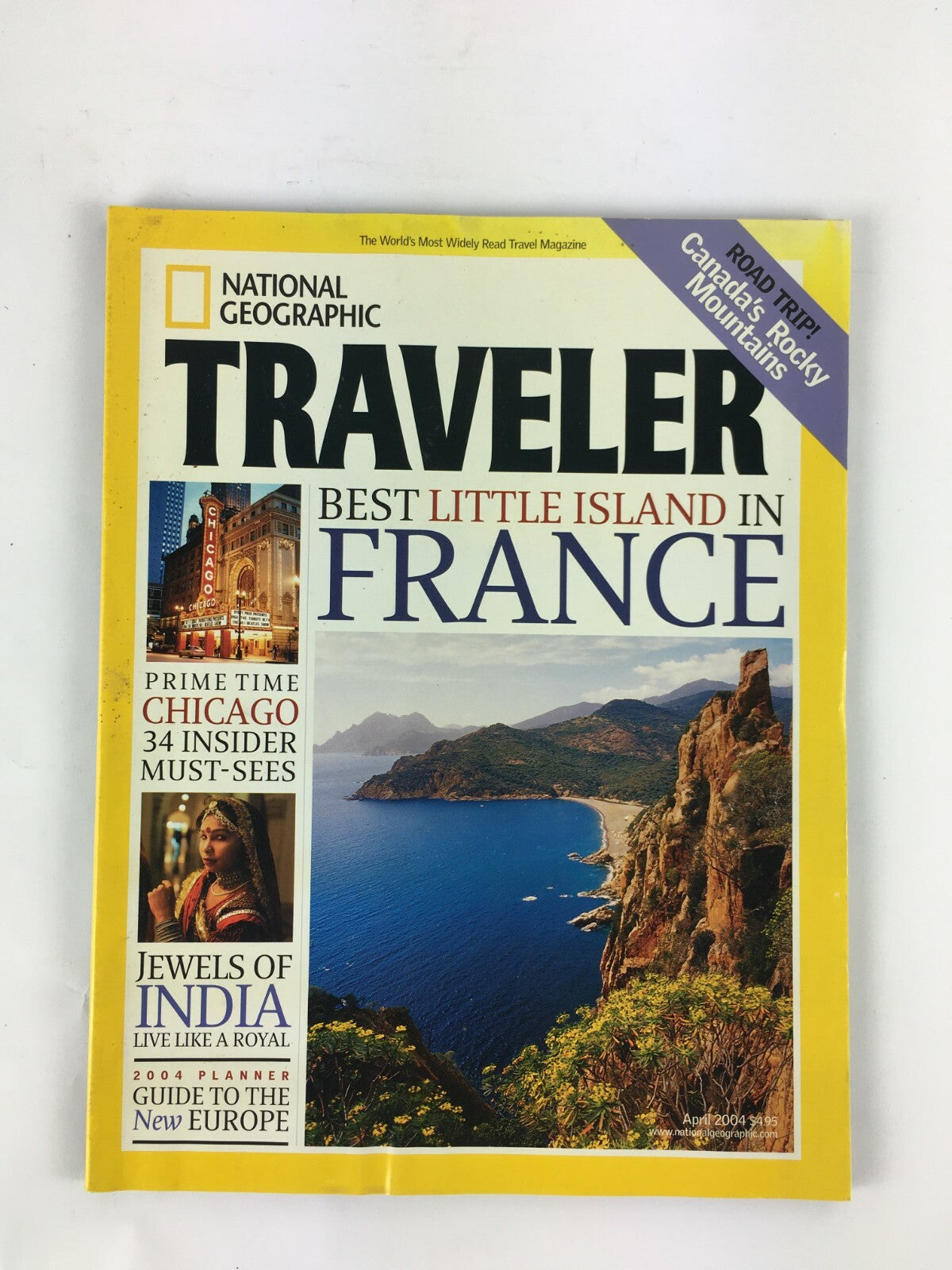 April 2004 NationalGeographic Magazine Best Little Island in France 2004 Planner