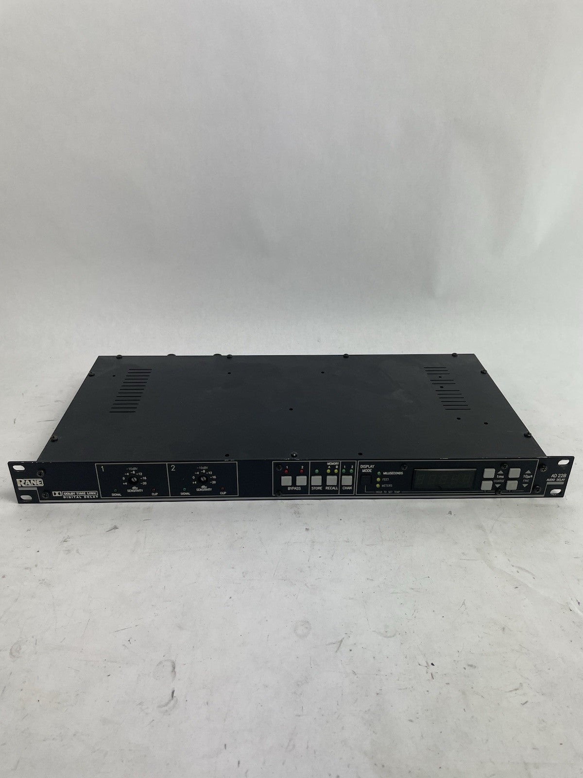 Rane AD22B - Rack Mount Dolby Time Link Digital Delay No PSU