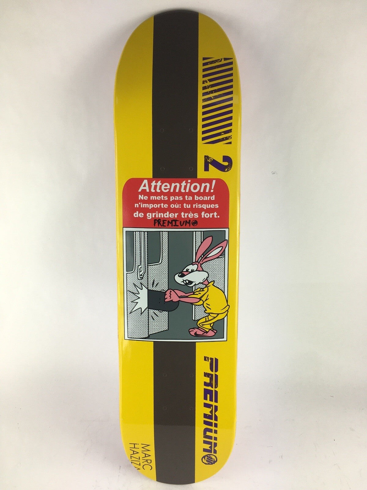 Premium Haziza Bunny mini grom skateboard Canadian maple deck 7.25 x29.25" C1
