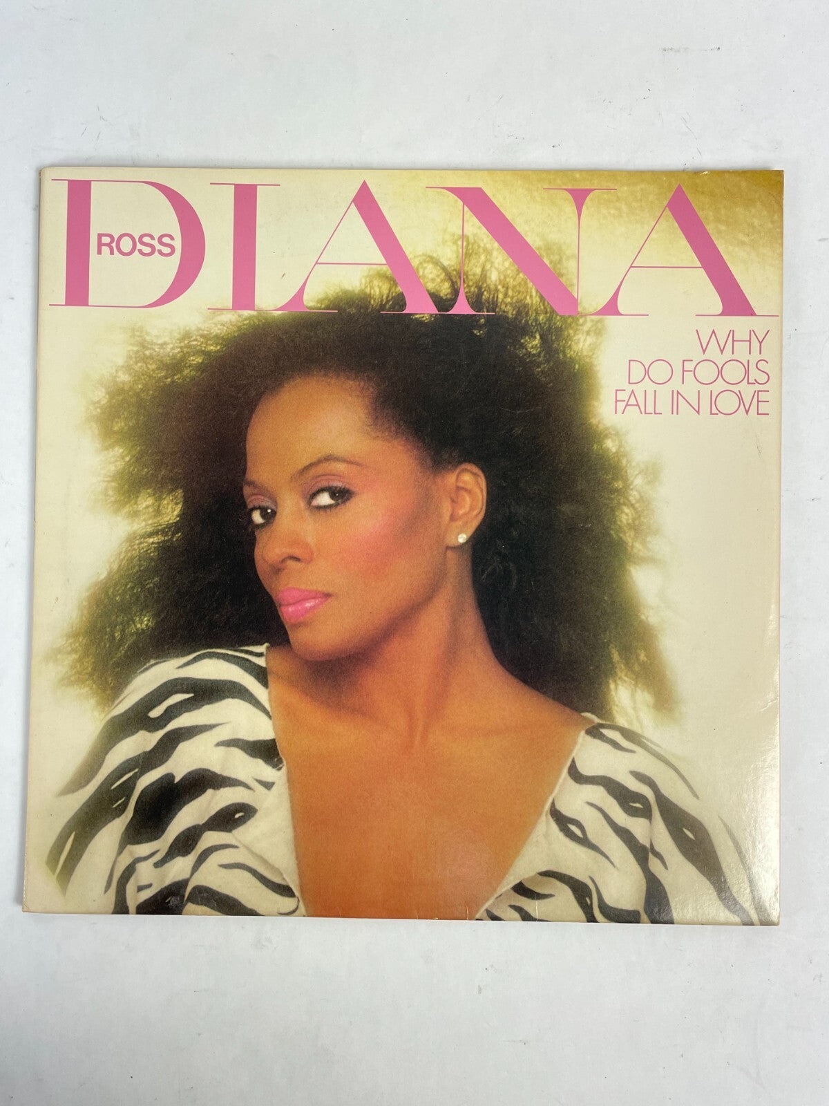 Diana Ross Why Do Fools Fall In Love Vinyl Record