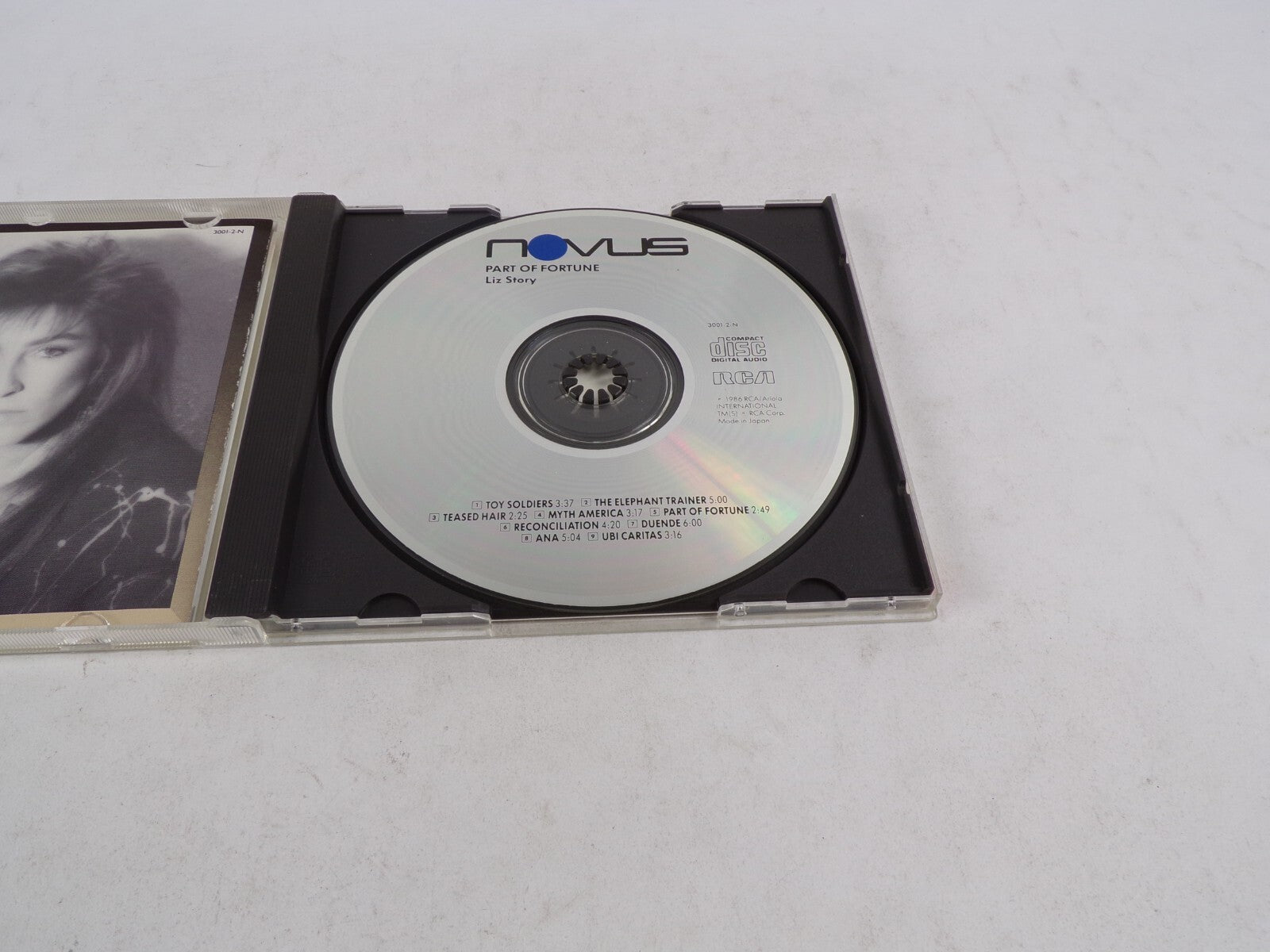 Liz Story Part Of fortune Toy Soldiers The Elephant Trainer Teased Hair CD#54