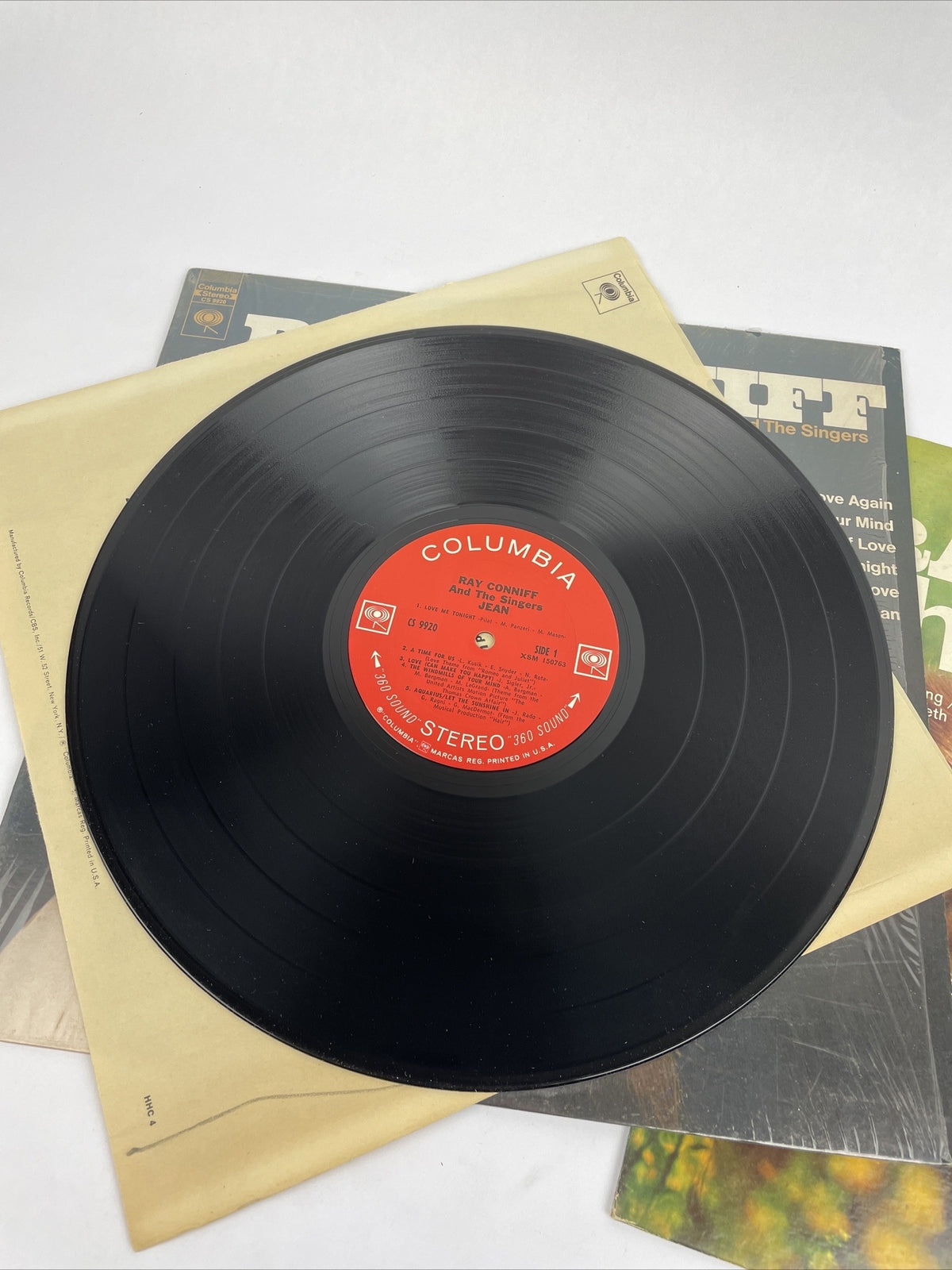 2 x Ray Conniff And The Singers LP's " Jean " + " This is my Song " Colombia LP