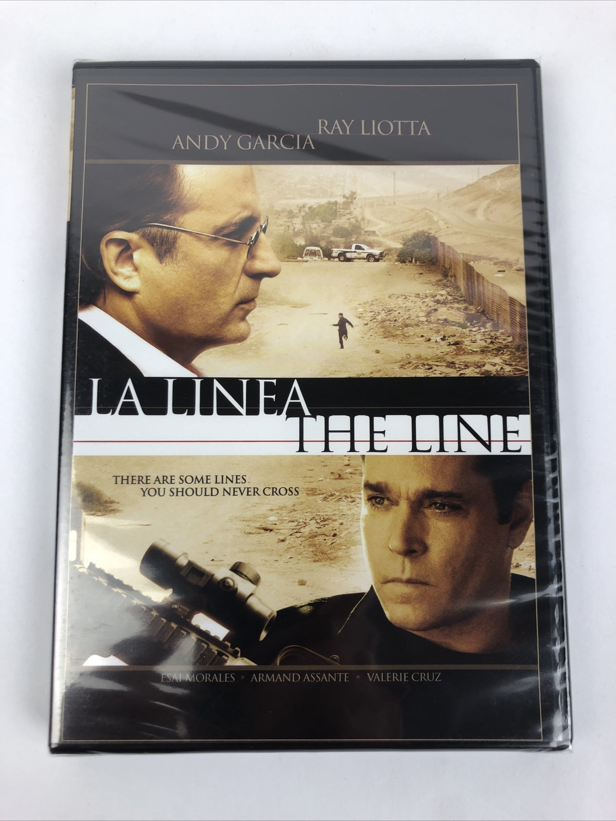 LA LINEA / THE LINE 2009 DVD Video Ray Liotta Andy Garcia New Sealed - LOOK