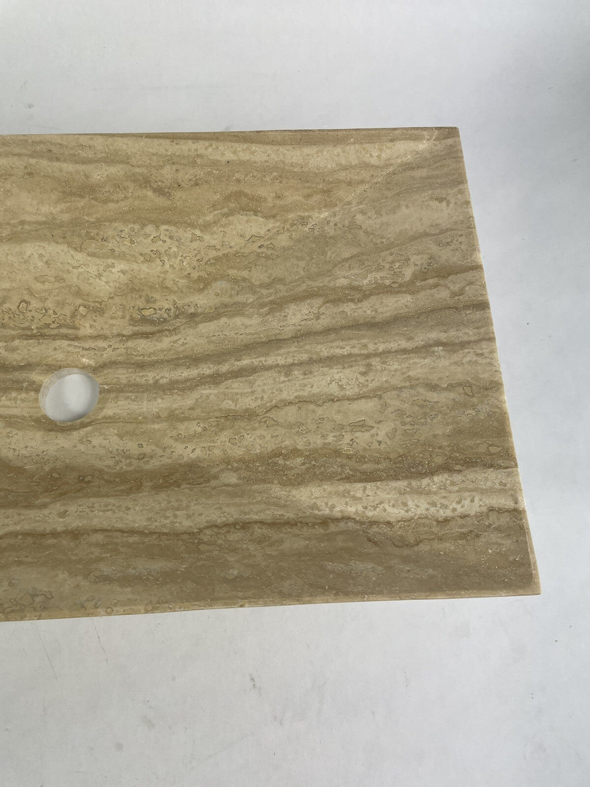 Stone Forest Verona Vessel Sink C50-2424" Rectangular Stone Vessel Bathroom Sink