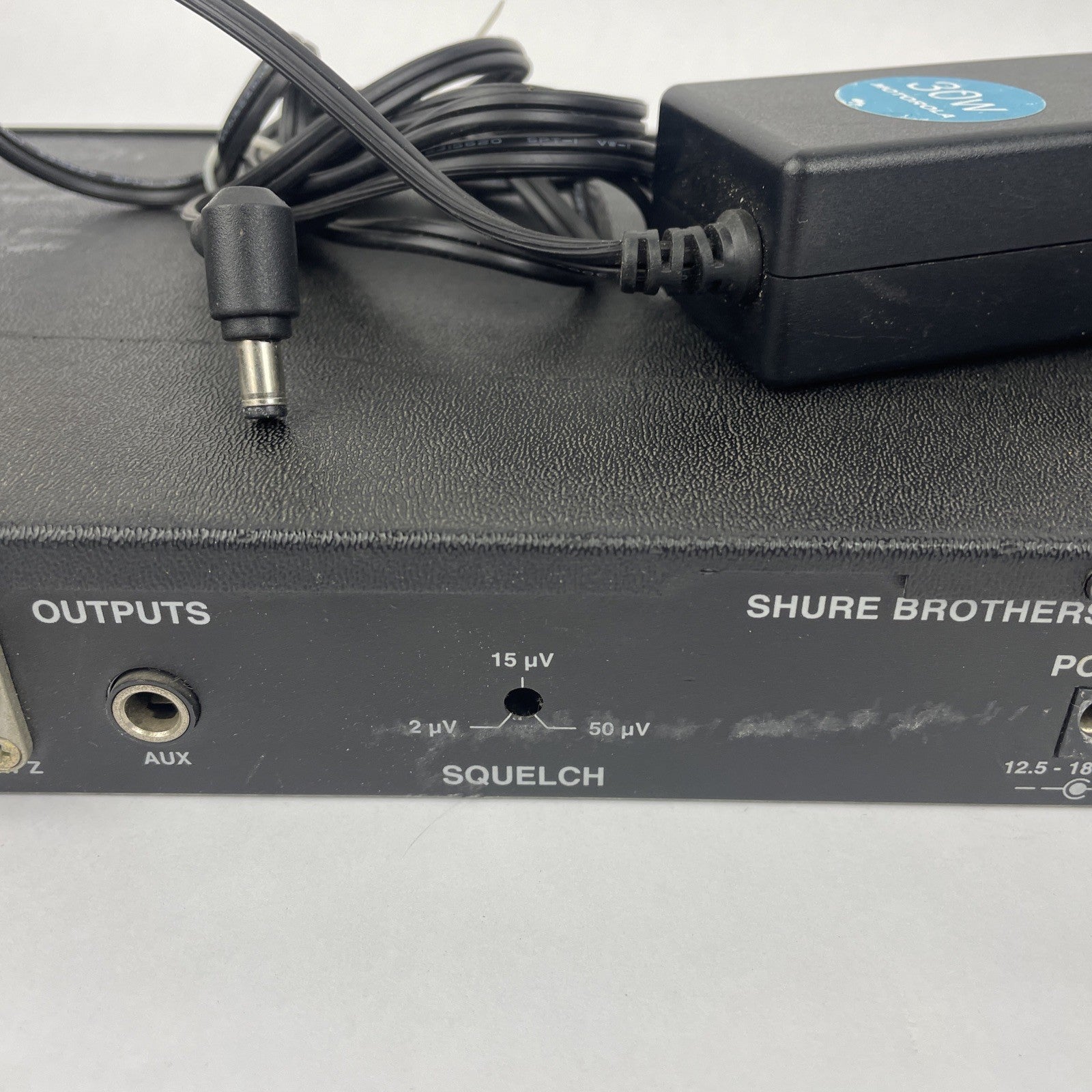 Shure Brothers L4-CV Marcad Diversity Wireless Receiver w/ Power Supply Rack Ear