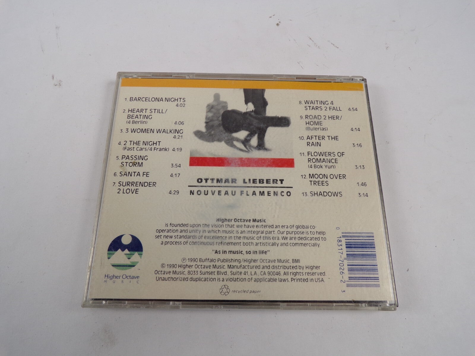 Ottmar Liebert Nouveau Flamenco Barcelona Nights The Night Santa Fe CD#51