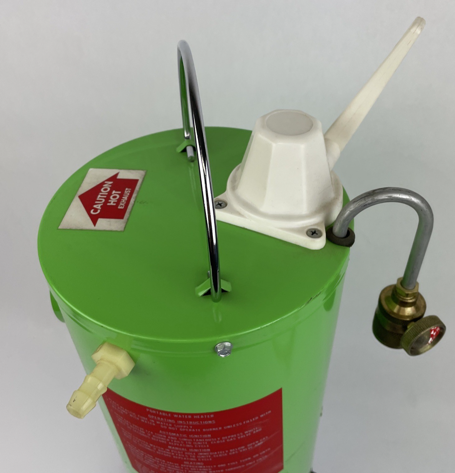 Vintage Hot n' Quik Portable Instant Hot Water Maker 18" x 7" Camping Hunting