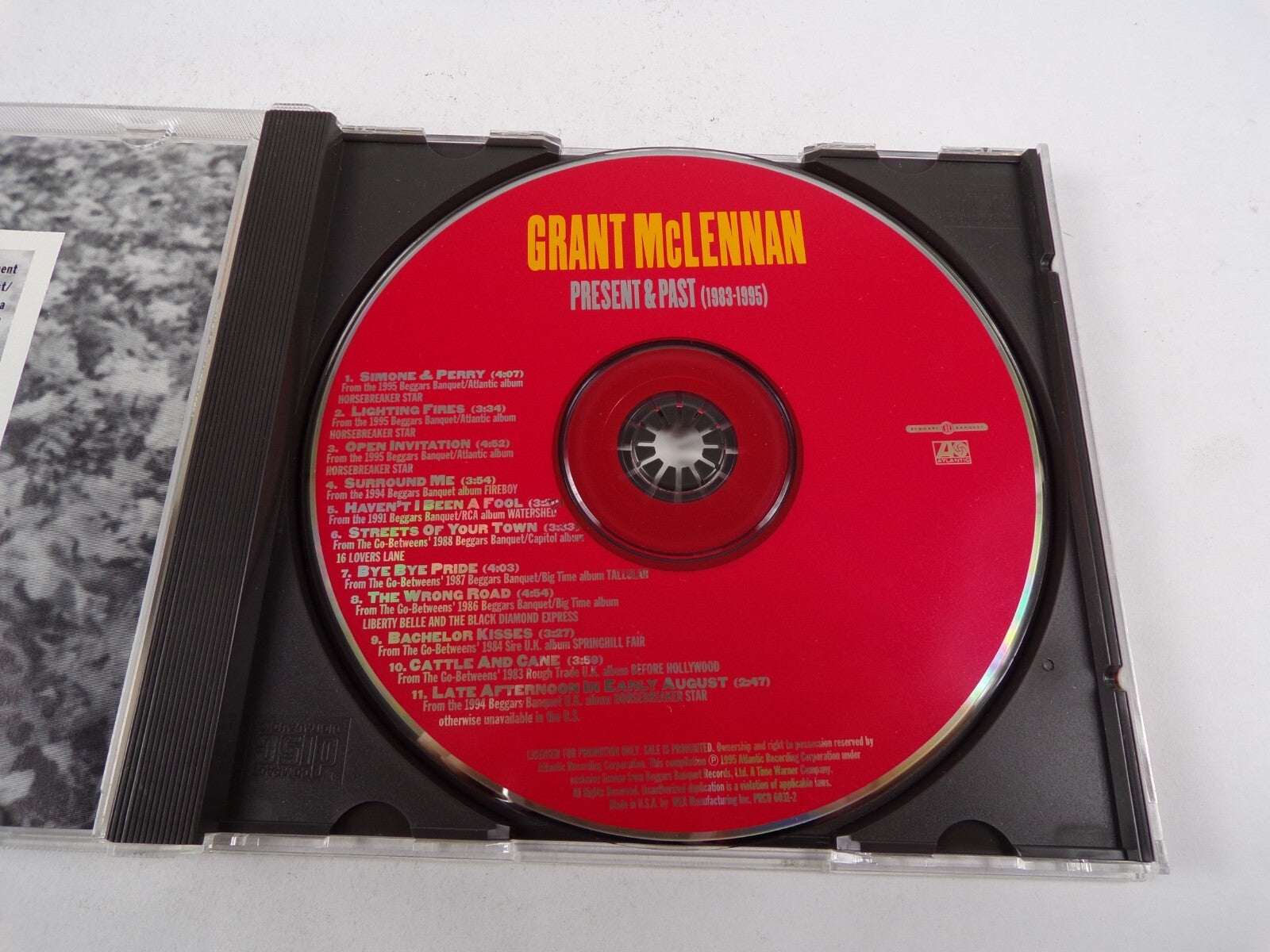 Grant Mclennan Present & Past 1983 - 1995 Simone & Perry Surround Me CD#14