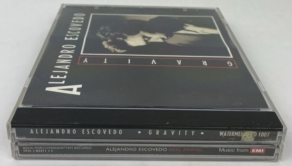 3 x Alejandro Escovedo CD Lot - Gravity 92 - Real Animal 08 - Boxing Mirror 06
