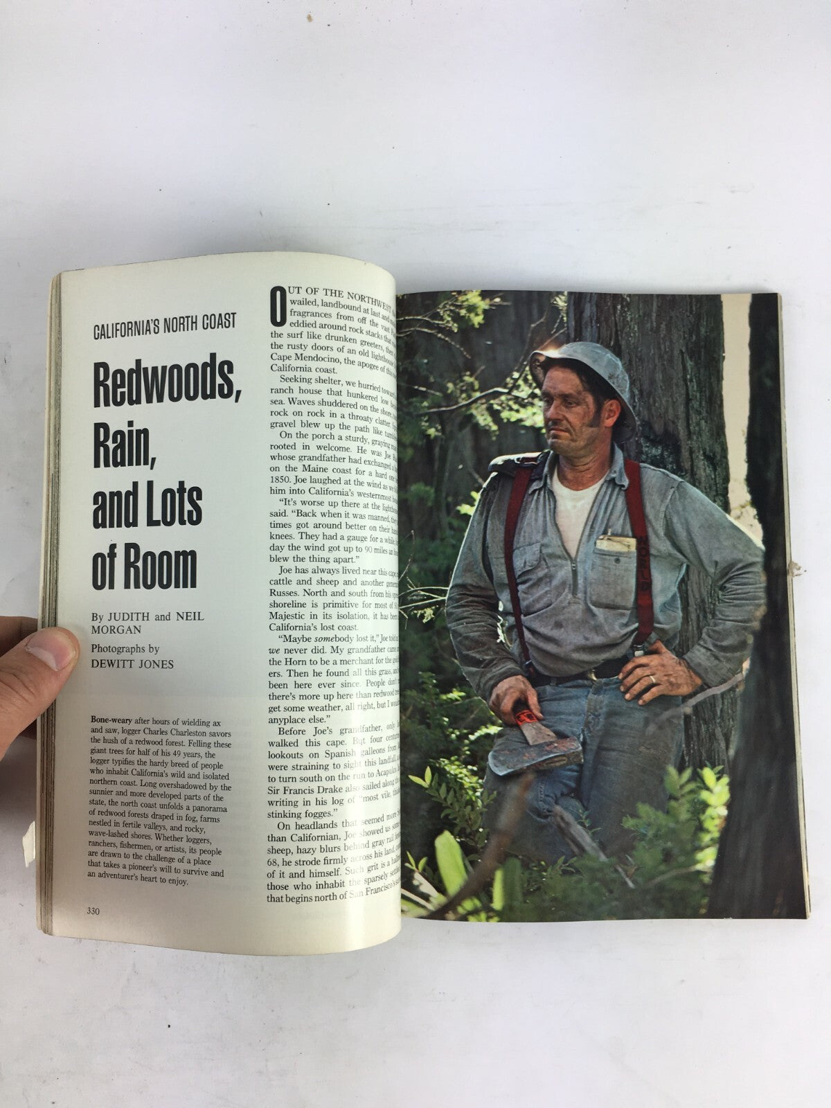 September 1977 National Geographic Magazine Following The Reindeer with Norway's