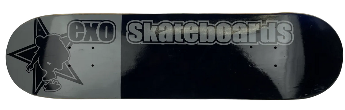 EXO Skateboards Circa 1998 Pro Model Skateboard Deck Vintage Quebec EXOSHOP 7.85