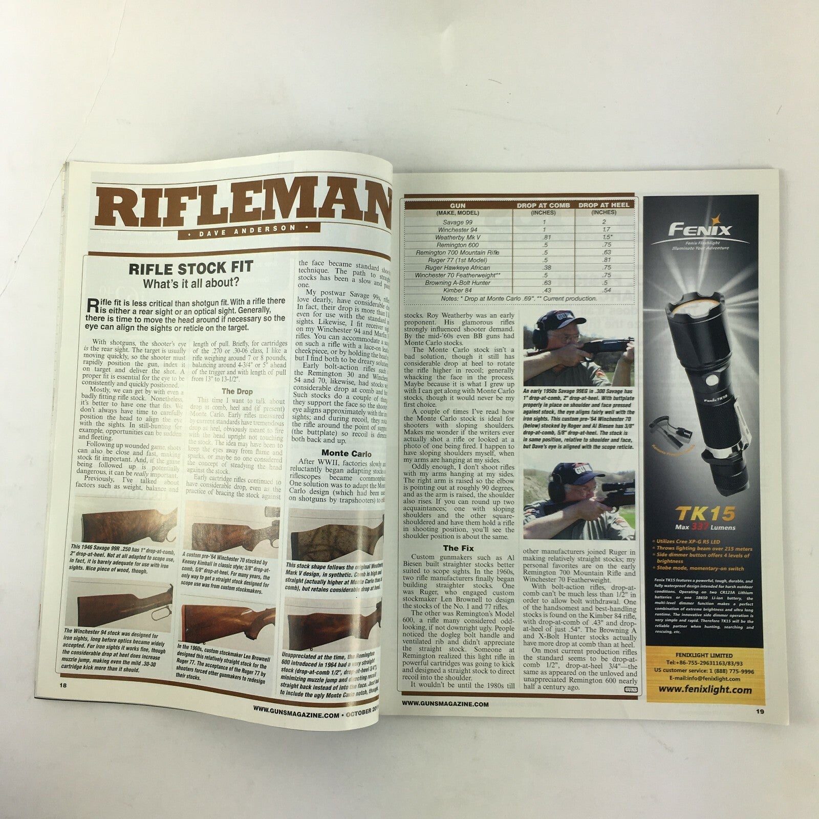 October 2011 Guns Magazine Kimber 9mm Solo Carry Radical Rhino .357 Mag Wheelgun