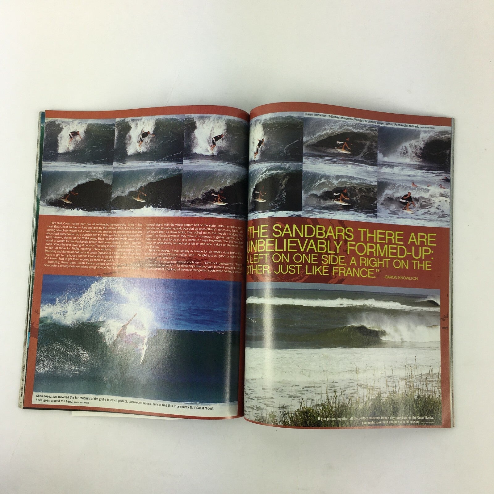 March 2006 Surfing Magazine Mad For Slabs 7 Days Danereynolds Malik Joyeux