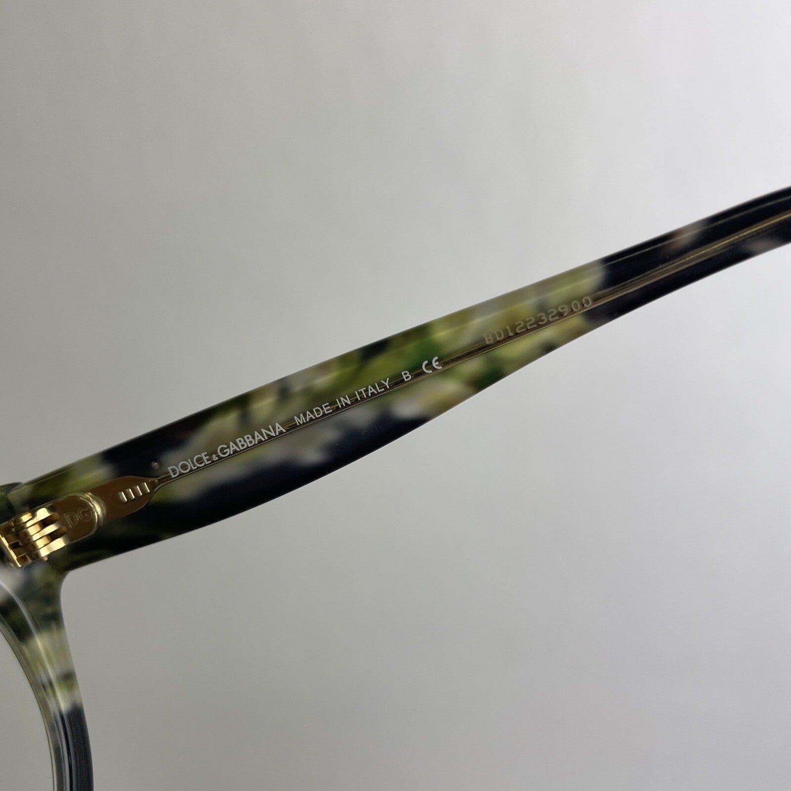Dolce & Gabbana DG3203 Women's Green Cat Eye Eyeglasses Frame Made In Italy