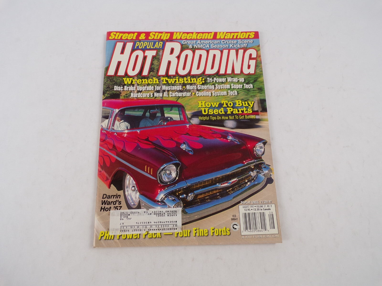 August 1997 Hot Rodding Magazine Street&Strip Weekend Warriors Wrench Twisting