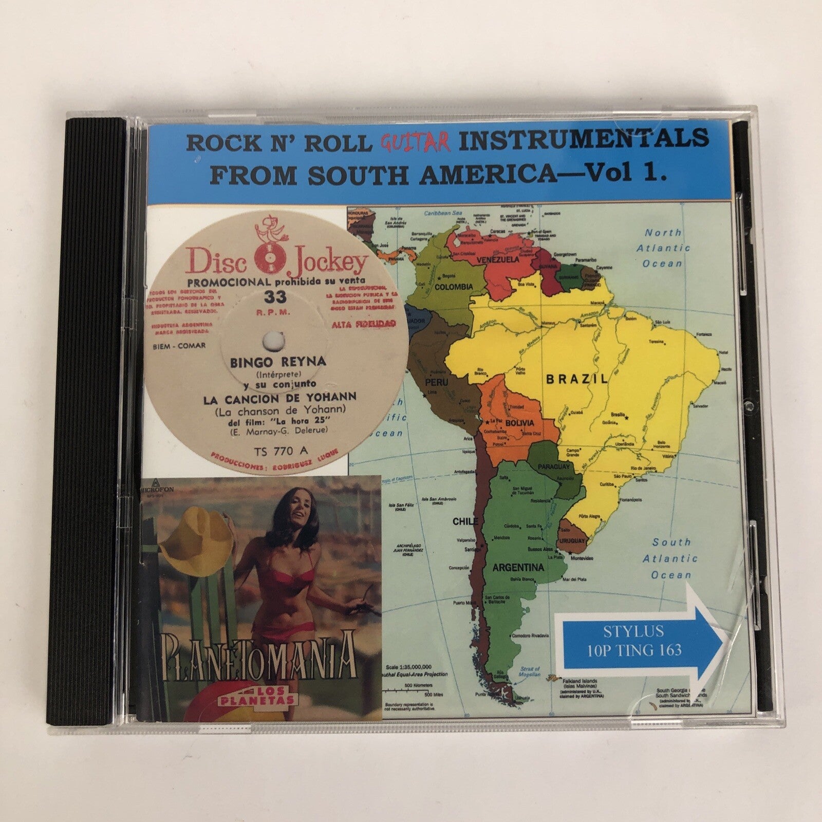 More 1960's Rock n' Roll Guitar Instros from South Africa Volume 1 CD Stylus #32