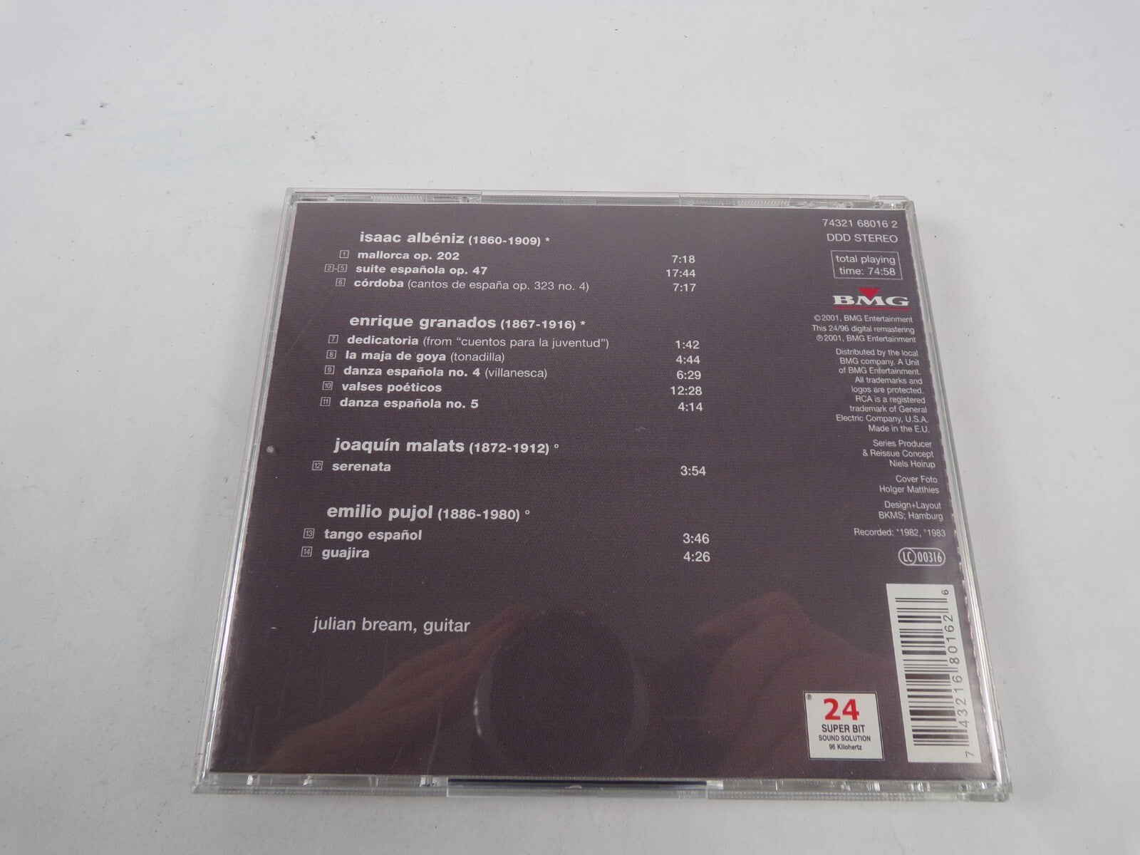 Spanish Guitar Recital CD#43