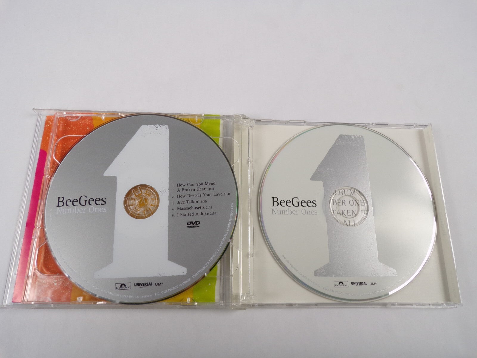 Beegees Number Ones Massachusetts World Ive Gotta Get A Message To You CD#58