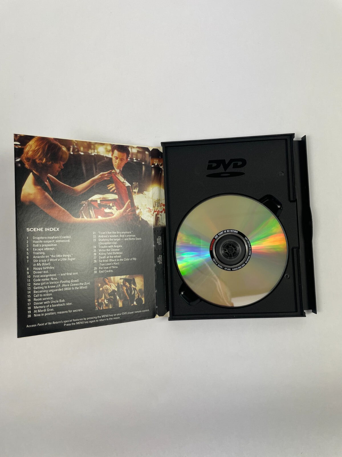 Bridget Fonda Point Of No Return The Government Gave Her A Chioce DVD Movie