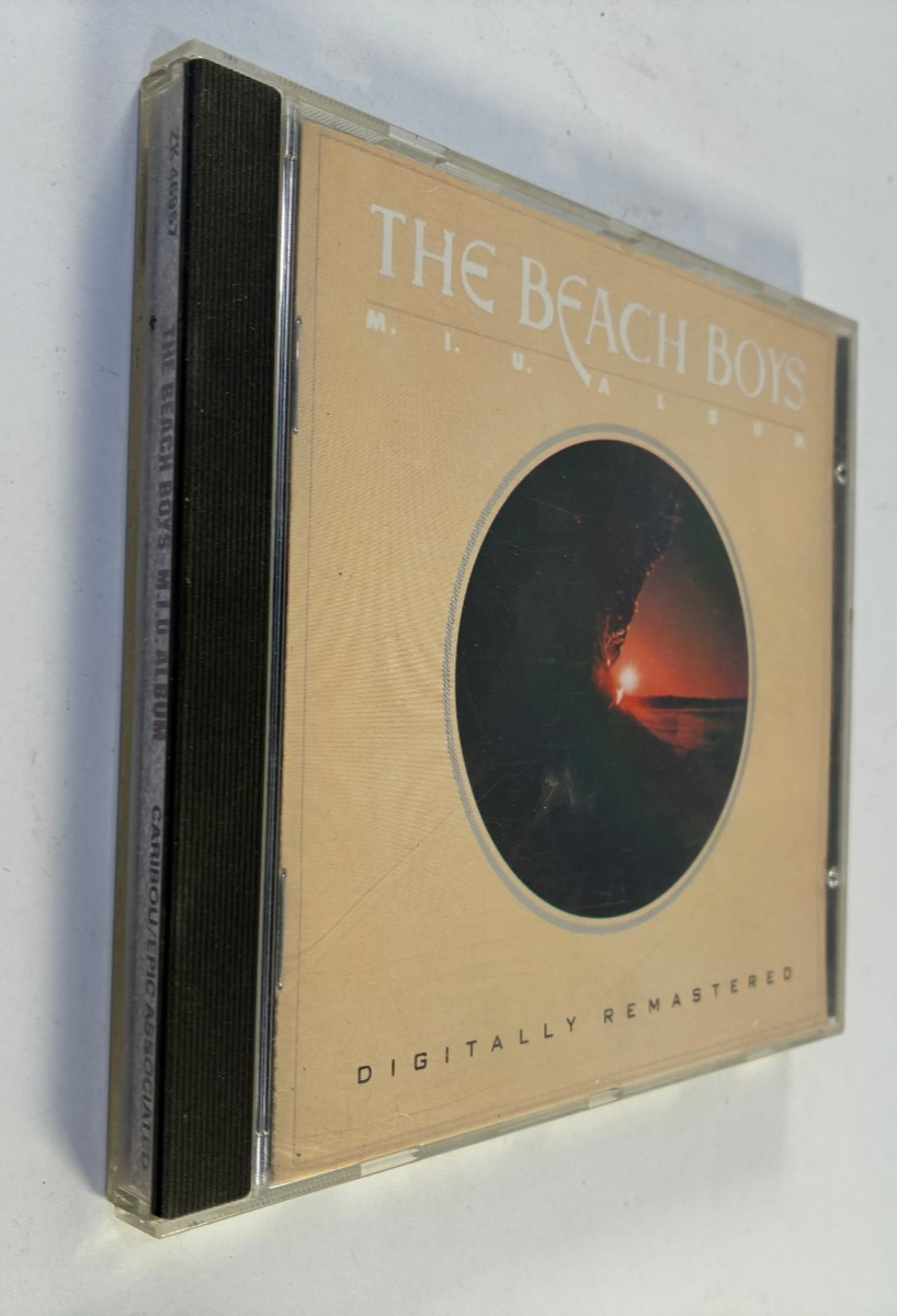 The Beach Boys M.I.U. Album CD Remastered Caribou Epic Records ZK 46957