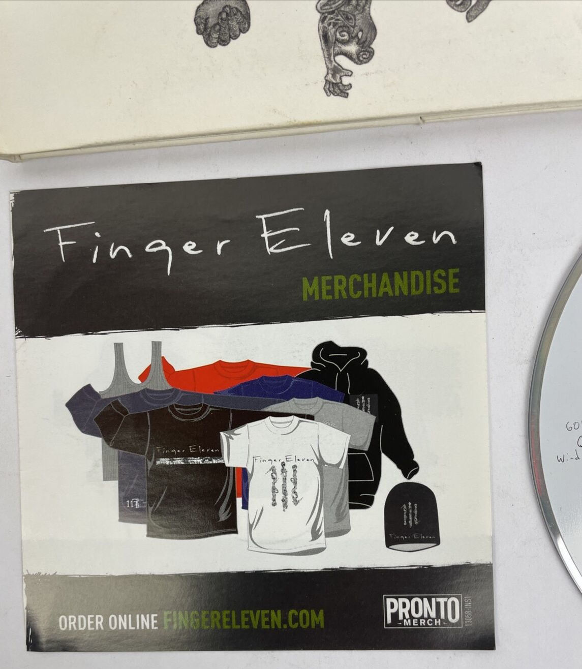 Finger Eleven (Digital Audio CD and DVD Video 2003) Wind Up Records - DEF