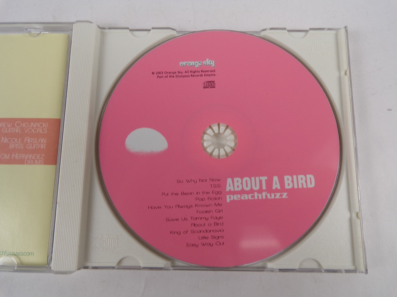 Peachfuzz About A Bird CD#33