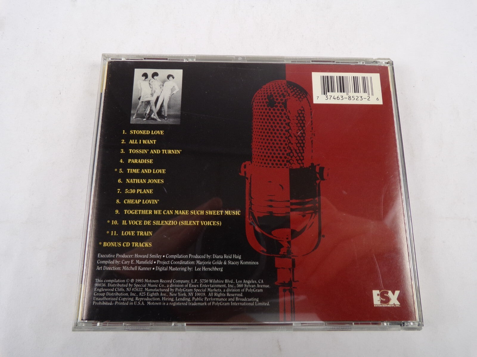 Motown Legends The Supremes Paradise Time And Love Cheap Lovin' CD#56