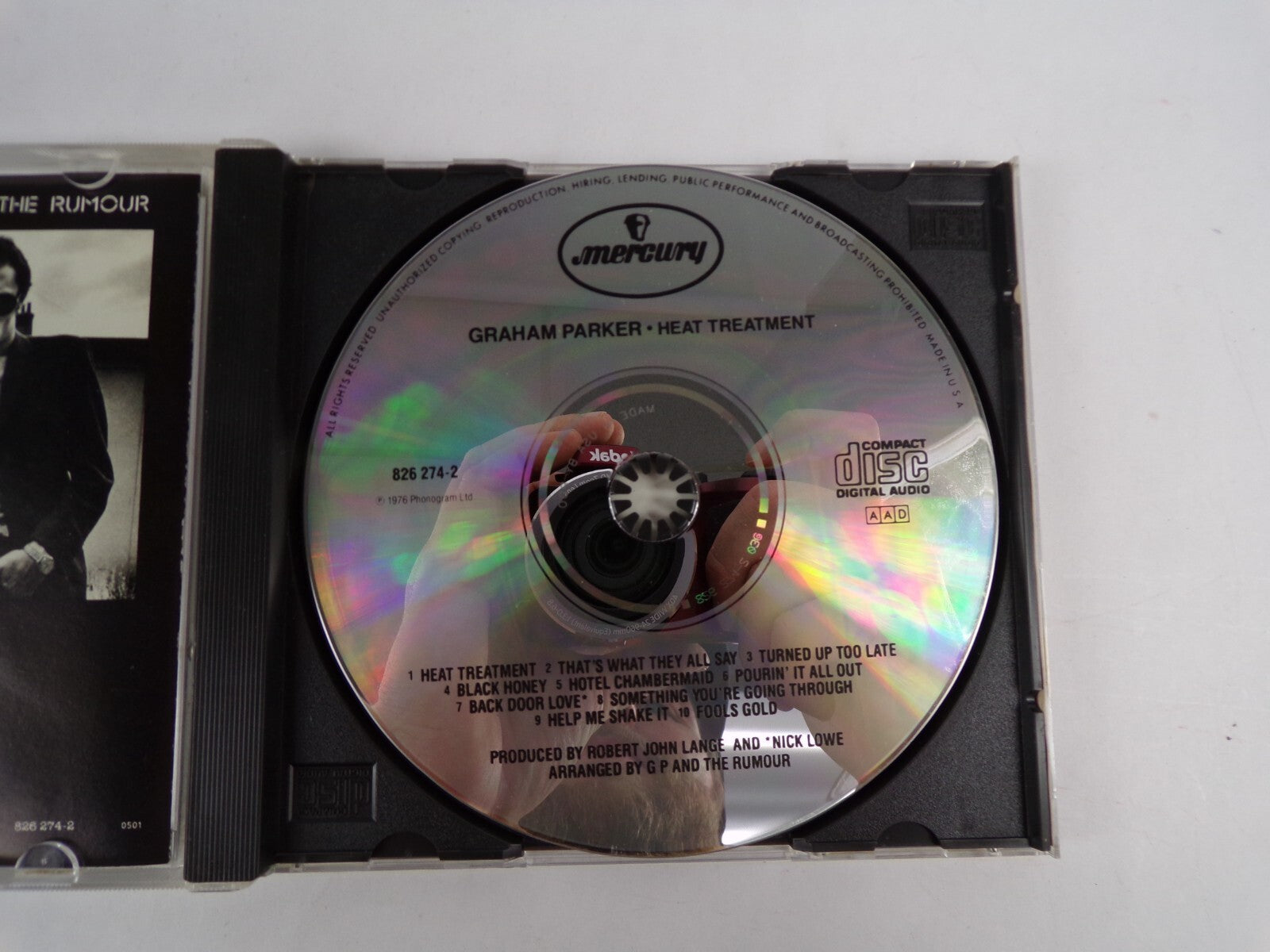 Graham Parker Heat Treatment CD #12