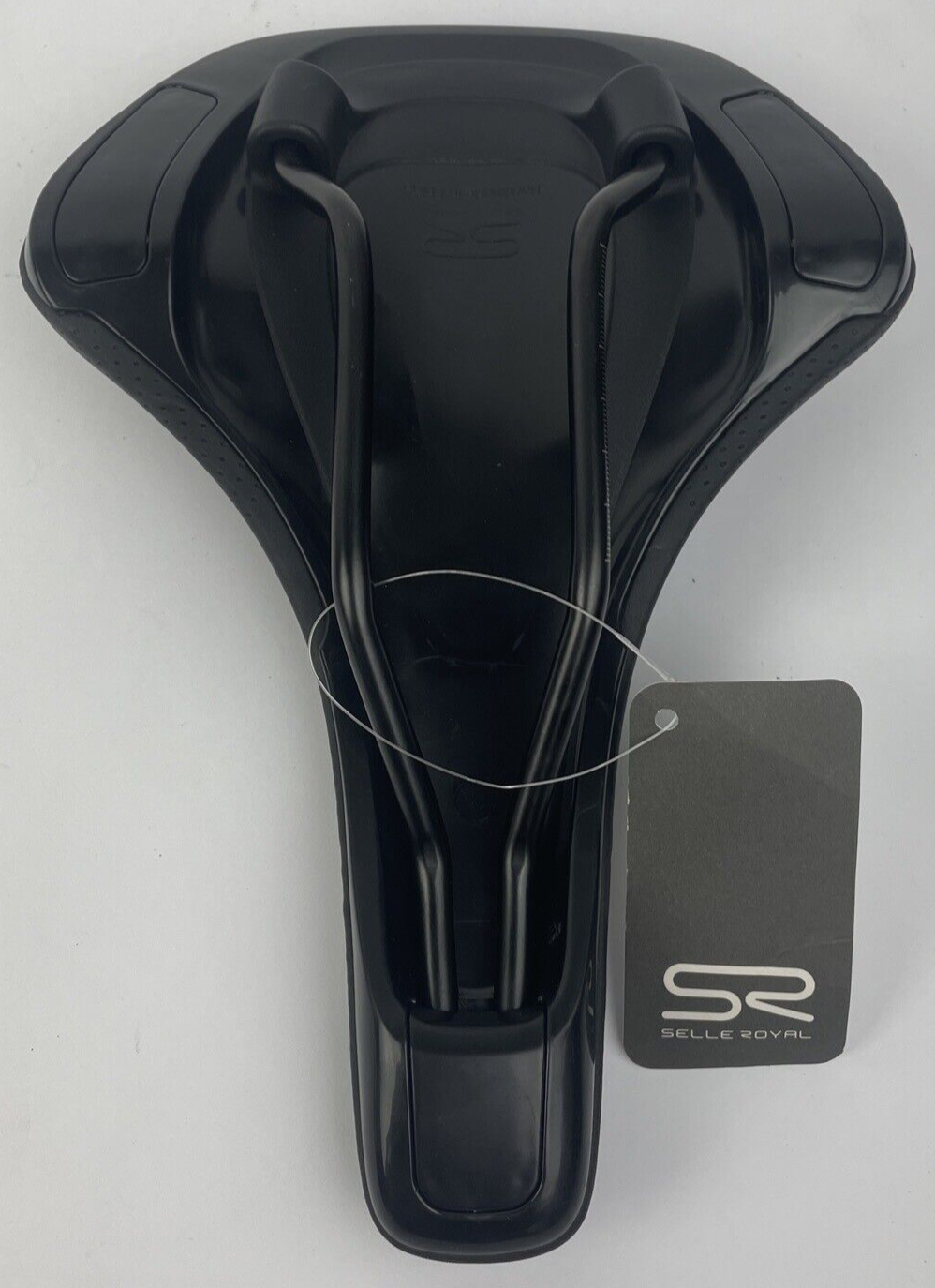NWT Selle Royal VIVO Horn 140HRN black bicycle seat with accents 10.5 x 7 inch