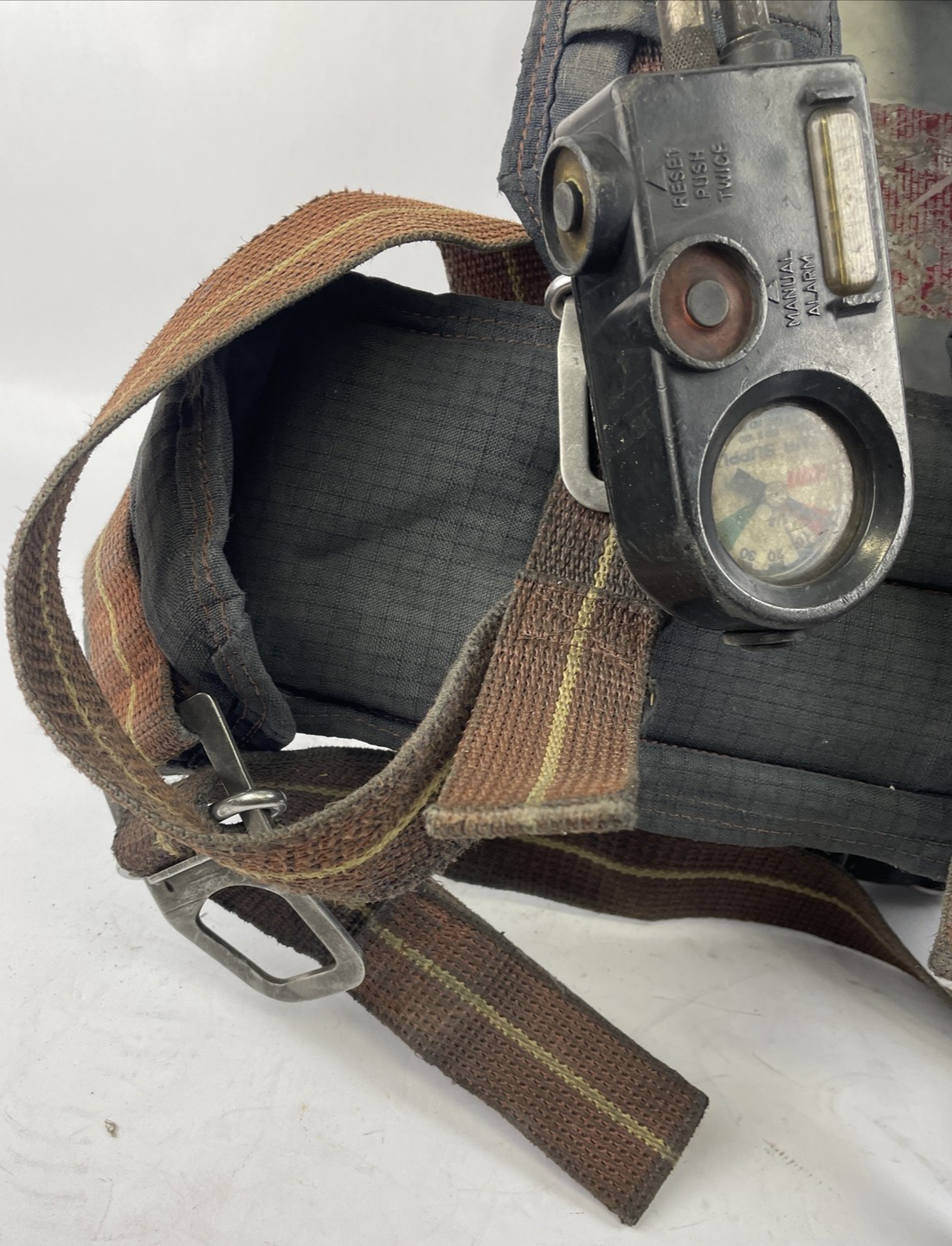 SCOTT SAFETY 4.5 4500 SCBA Air Pack Harness EZ-Flow Air Pak Plus with Sensor M
