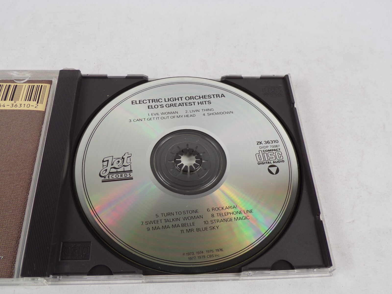 Electric Light Crhestra ELO's Greatest Hits Evil Woman Livin' Thing Can't CD#53