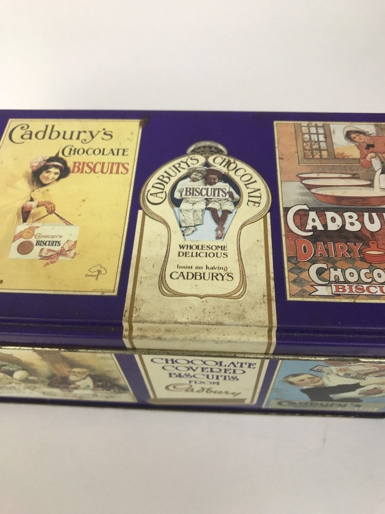 Vintage CADBURY'S Canister/Box Chocolate Biscuits