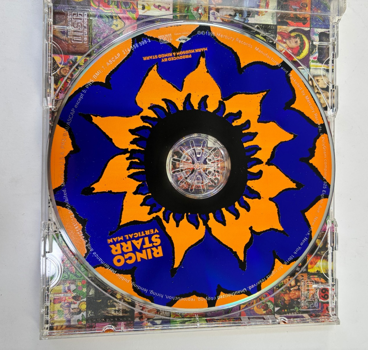 Ringo Starr Vertical Man Mercury CD 1998