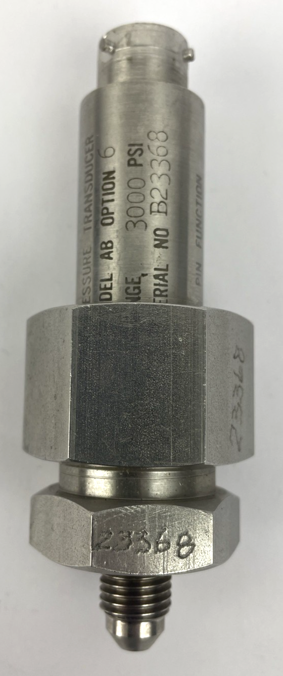 OEM Data Instruments Inc. Model AB Pressure Transducer - Option 6 - 3000 psi