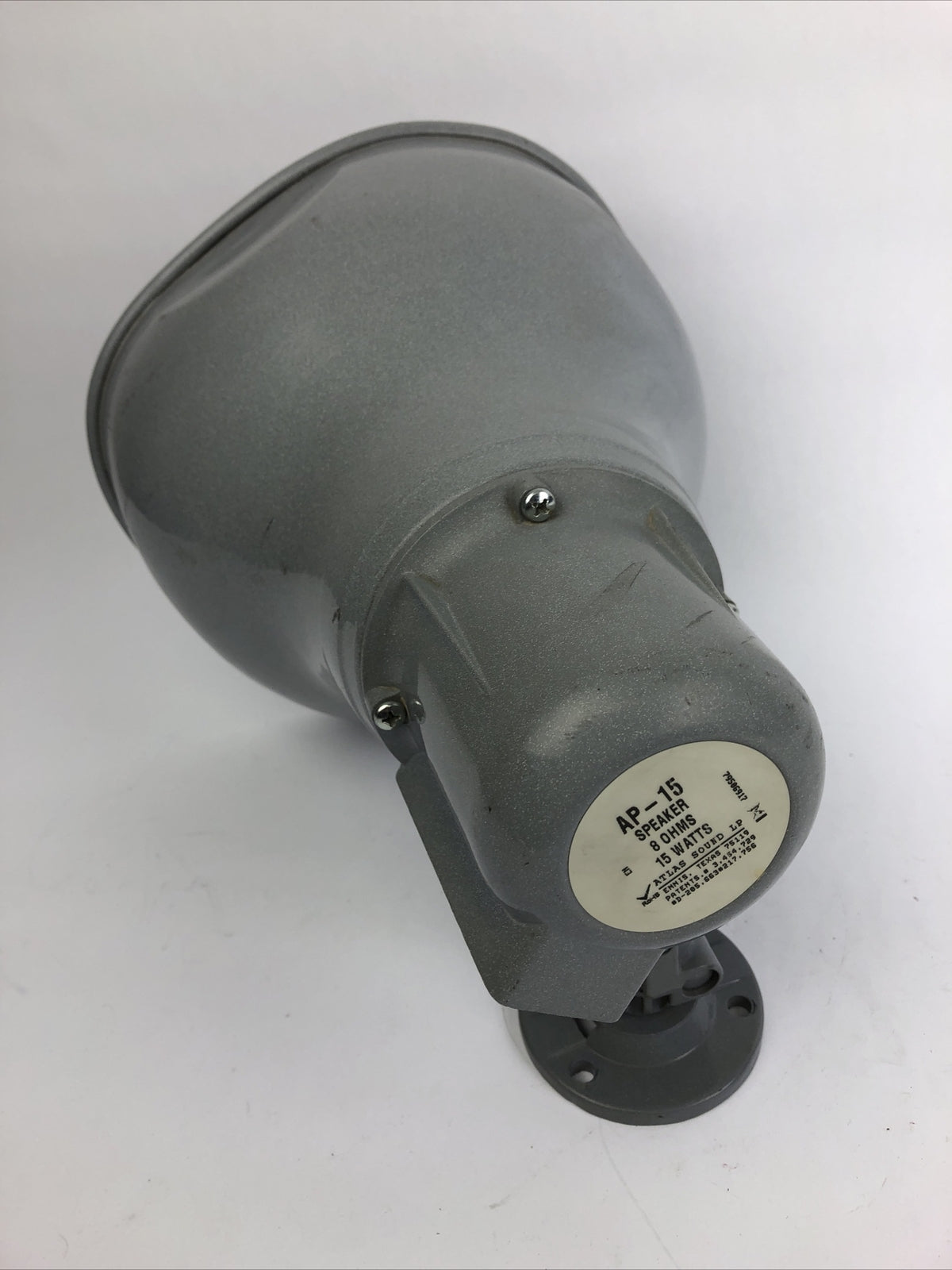 Atlas Sound LP USA AP-15 Horn Speaker, Loudspeaker - 8 OHMS 15 WATT G