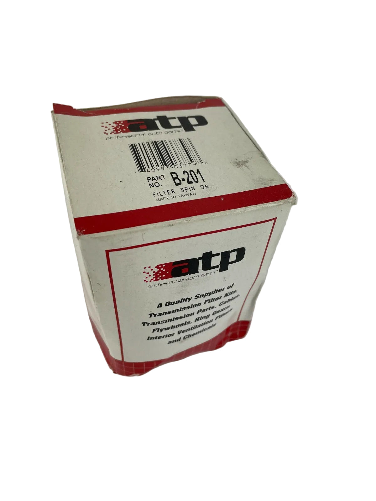 ATP B-201 Advanced Quality & Performance spin-on engine oil filter OEM replacement for reliable engine oil filtration A1.