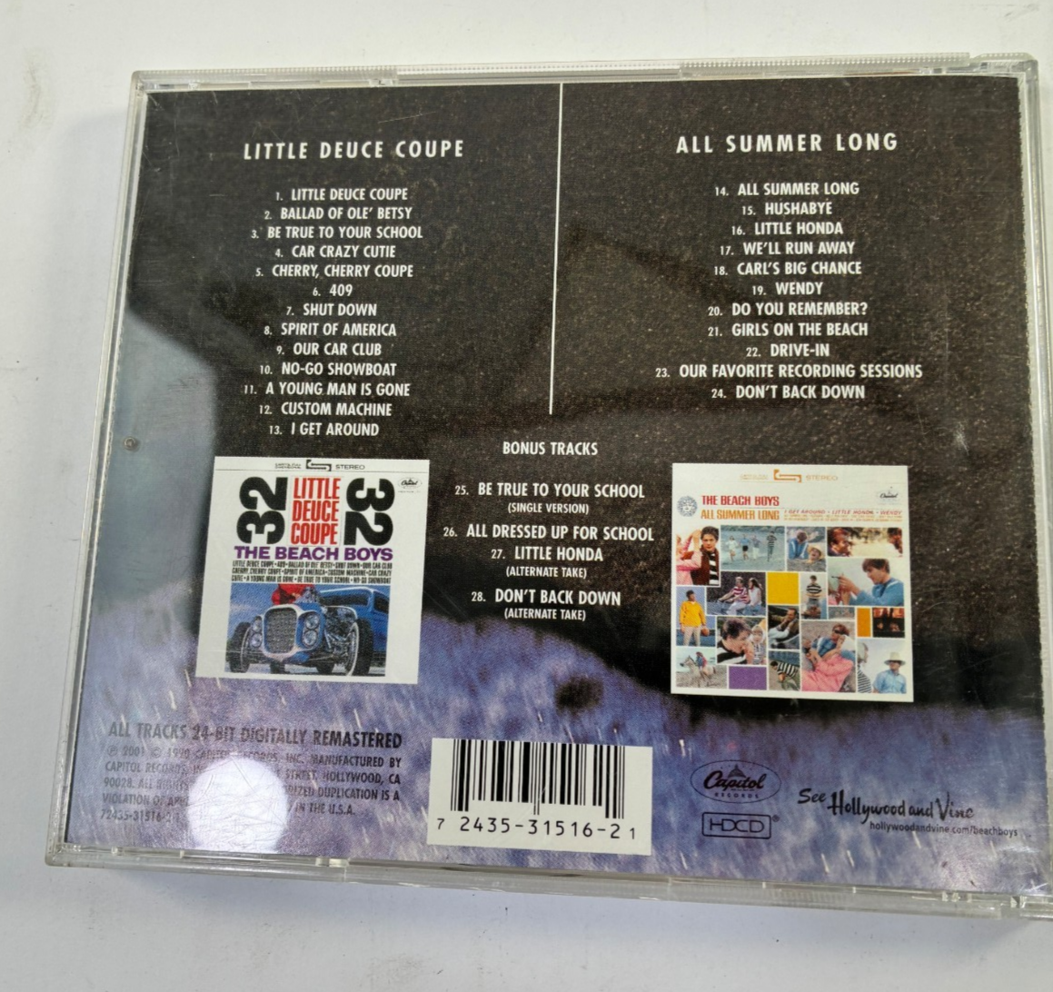 The Beach Boys Little Deuce Coupe All Summer Long Capitol CD 2001